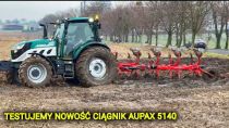 Embedded thumbnail for  NOWY MODEL AUPAX 5140 - ORKA Z PŁUGIEM GREGOIRE BESSON
