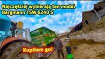 Embedded thumbnail for Cena jak za 4 małe ciągniki!! Piotr przywiózł rozrzutnik obornika Bergmann