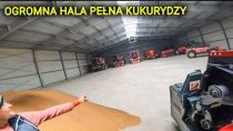 Embedded thumbnail for  ROZŁADUNEK Z TIR&amp;#039;A WEWNĄTRZ OGROMNEJ HALI Z KUKURYDZĄ