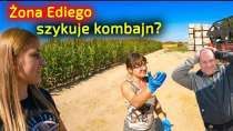 Embedded thumbnail for Edi Farmer z Karoliną pojechali kosić kombajnem uszykowanym przez żonę Ediego żniwa 2022