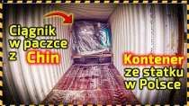 Embedded thumbnail for Dziwna paczka ciągników z Chin Dostawa traktorów Arbos w kontenerze