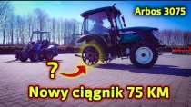 Embedded thumbnail for Nowa dostawa ciągników Arbos 75 KM? Chiński KOLOS Arbos 7240 240 KM na hamowni