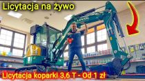 Embedded thumbnail for Licytacja ze sklepu części Koparka 3,6 tony od 1 zł?
