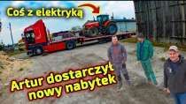 Embedded thumbnail for Artur po drodze zabrał Massey Fergusona do remontu dostarczył nowy siewnik Monosem