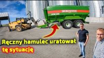 Embedded thumbnail for Trudna dostawa gdyby nie hamulec, byłaby TRAGEDIA! przyczepa przeładowcza Bergmann GTW 300[Korbanek]