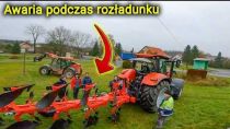 Embedded thumbnail for Lubi czerwony ma ciągnik Case, ładowarkę Manitou i pług Gregoire Besson