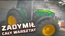Embedded thumbnail for 12 435 godzin dymi odpowietrznikiem i tłumikiem Ciągnik John Deere w poważnej naprawie silnika