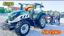 Embedded thumbnail for Na żywo  Orka i talerzowanie ciągnikami Aupax