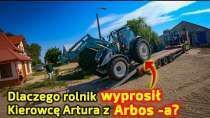Embedded thumbnail for Rolnik wyprosił kierowcę z ciągnika Artur przywiózł 2 ciągnik Arbos-a ale nim nie zjedzie