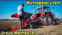 Embedded thumbnail for Ursus Matheo780 docierany przy wiosennej orce u Bartka, pod buraka cukrowego