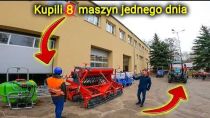 Embedded thumbnail for 2 ciężarówki maszyn GOLĘCIN kupił ciągnik, prasoowijarkę, ładowarkę, pług, opryskiwacz i siewnik