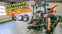 Embedded thumbnail for Rajmund siłuje się z kołem ciągnika Arbos 2040 Pojawił się wyciek przy chłodnicy