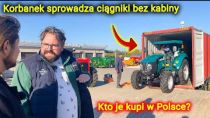 Embedded thumbnail for Ciągniki bez chomąta na silniku? Kto kupuje ciągniki platformowe? Dostawa Arbosów bez kabiny?