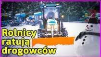 Embedded thumbnail for Zaskoczeni drogowcy ratowani przez rolników Gotowość do odśnieżania