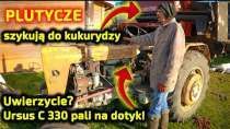 Embedded thumbnail for Ursus C330 z Plutycz pali na dotyk Kombajn Rostselmash Vector 425 Korbanek przezbrajany na kukurydzę