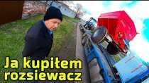 Embedded thumbnail for Jak Piciu rozładuje 7-tonowy rozsiewacz? Ciągnik wiezie dalej Dopadnie Go zmrok - poradzi sobie