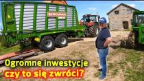 Embedded thumbnail for To są inwestycje w tym roku kupił nowy traktor i przyczepę Bergmanna Repex 32S [Korbanek]