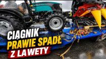 Embedded thumbnail for CIĄGNIK PRAWIE SPADŁ Z LAWETY