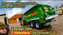 Embedded thumbnail for Zmniejszymy KOSZTY nawożenia mineralnego  Mamy kurzaj  Piotr dowiózł rozrzutnik obornika Bergmann