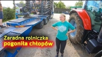 Embedded thumbnail for Zaradna ROLNICZKA kupiła DUŻY sprzęt Pogoniła rozgadanych chłopów