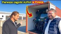 Embedded thumbnail for Mamy to rozpakowujemy kontener z pierwszymi ciągnikami Aupax w Polsce