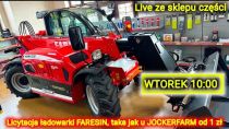 Embedded thumbnail for Na żywo ze sklepu części Licytacja ładowarki Faresin od 1 zł - taka jak u Jockerfarm