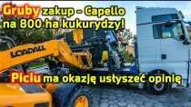 Embedded thumbnail for Piciu dostarcza Capello do Lexion-a Do zbioru ok. 800 ha kukurydzy Rolnik wyraził opinię