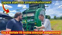 Embedded thumbnail for Czy z prasy zmiennokomorowej można zrobić stałokomorową? Testujemy McHale V6 750