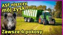 Embedded thumbnail for 200 ha, ja z żoną, 1 pracownik i ojciec 70 lat Bydło mleczne i trzoda Dokładam 60 gr/kg (ASF)