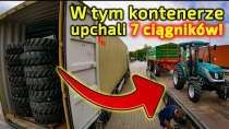 Embedded thumbnail for Jak 1 kontener zmieścił 7 ciągników Arbos!! Zwykle ładuje się po 4 sztuki