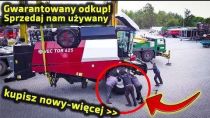 Embedded thumbnail for Zapłacimy Tobie za używany Ty zapłacisz nam za nowy Gwarancja Odkupu kombajnu