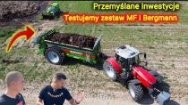 Embedded thumbnail for Racjonalne inwestycje kupił ciągnik Massey Ferguson 7718S teraz testuje Bergmann TSW 2140 [Korbanek]