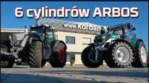 Embedded thumbnail for Najnowsze 6 cylindrów ciągnik ARBOS 7260 odjechał do Włoch | Model 260 KM a obok traktor Fendt