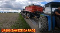 Embedded thumbnail for NIE DAŁ RADY PODJECHAĆ NA NACZEPĘ, MUSIELI RĘCZNIE SPUSZCZAĆ NOWY NABYTEK