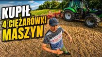 Embedded thumbnail for KUPIŁ 4 CIĘŻARÓWKI MASZYN
