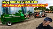 Embedded thumbnail for Mają jeszcze 600 ha pszenicy do skoszenia w te żniwa Artur przywozi ścielarkę McHale [Korbanek]
