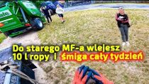 Embedded thumbnail for 6-letni New Holland się nie psuje, ale nie ma to jak stary MF mało pali i śmiga cały czas [Korbanek]