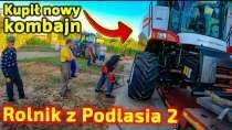 Embedded thumbnail for Rolnik z Podlasia 70 km od Plutycz, 10 km od Białorusi kupił nowy kombajn Jest dostawa!