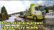 Embedded thumbnail for Mówili, że się śpieszą Artur wiezie maszynę na którą czekają Będzie pracowała na okrągło cały rok