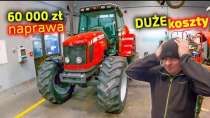 Embedded thumbnail for 60 000 zł koszt materiałów Gruby remont. 240 części wymienione Ciągnik Massey Ferguson jak nowy