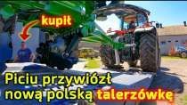 Embedded thumbnail for Piciu przywiózł nową talerzówkę Tolmet Megatron To tania, dobra polska maszyna rolnicza Korbanek