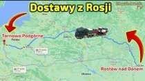 Embedded thumbnail for Kombajny z Rosji jadą drogą gruntową, czy autostradą? Ile km ma cała trasa?