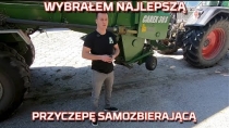 Embedded thumbnail for WYBRAŁEM przyczepę samozbierającą na usługi [nowy nabytek]