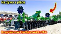 Embedded thumbnail for Live z placu Korbanek Brony talerzowe i nowy ciągnik z Chin z ładowaczem