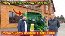 Embedded thumbnail for Wielki zgniot, mocno ubite bele prasy stałokomorowe McHale seria 5000 [Korbanek]