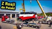 Embedded thumbnail for Kombajn z Rosji w Polsce Po co te dźwigi? i dlaczego dwa?