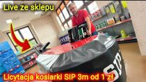 Embedded thumbnail for Na żywo ze sklepu części Licytujemy kosiarkę SIP 3.0 m od 1 zł?