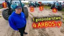Embedded thumbnail for 4 ciągniki Arbos u 1 rolnika Powie co nimi robi, jakie miał awarie Piciu nagrał rozmowę