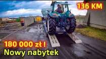 Embedded thumbnail for Ciągnik 180 000 zł i 136 KM Piciu dowozi nowy nabytek