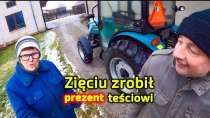 Embedded thumbnail for W Biłgoraju zięć kupił teściowi nowiutki traktor! Tomek nie ma czasu na kawę - musi zapier*alać